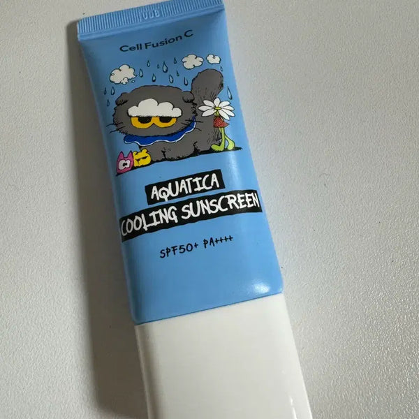 [BUNJANG] Cell Fusion C Aquatica Cooling Sunscreen / 셀퓨전씨 아쿠아티카 쿨링 썬스크린 선크림