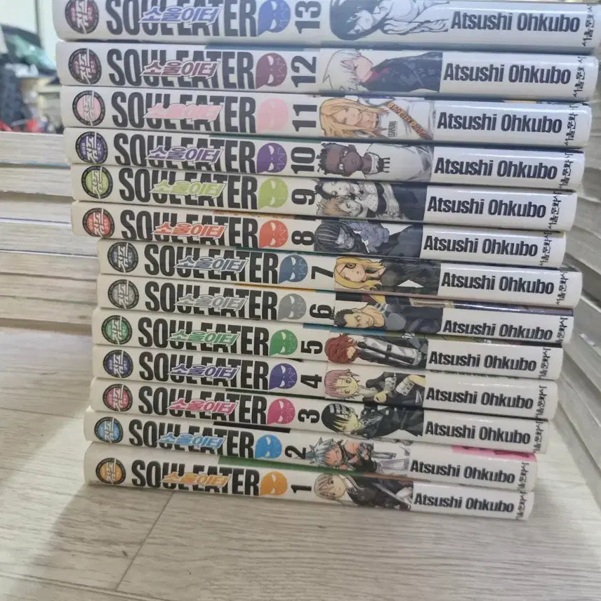 [BUNJANG] Soul Eater Manga Complete Set Volumes 1-13 / 소울이터 만화책 1~13권