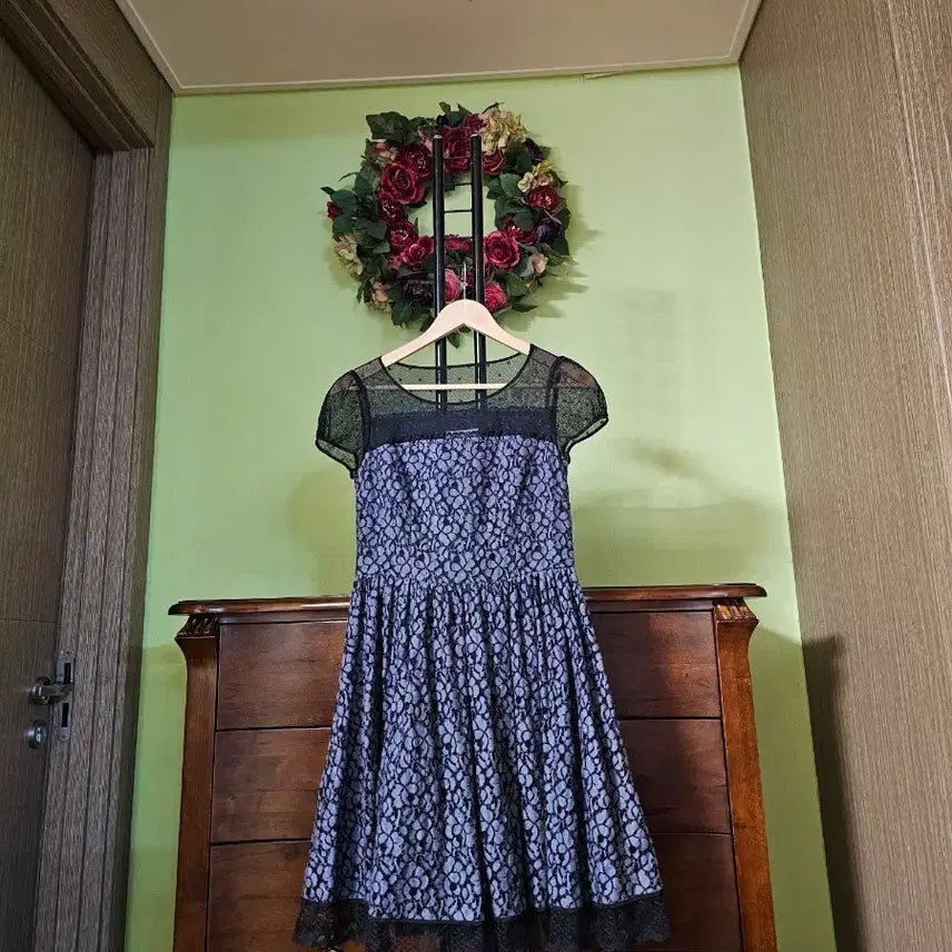 [BUNJANG] Lenibon Lace Dress / 레니본 레이스 귀여운 원피스