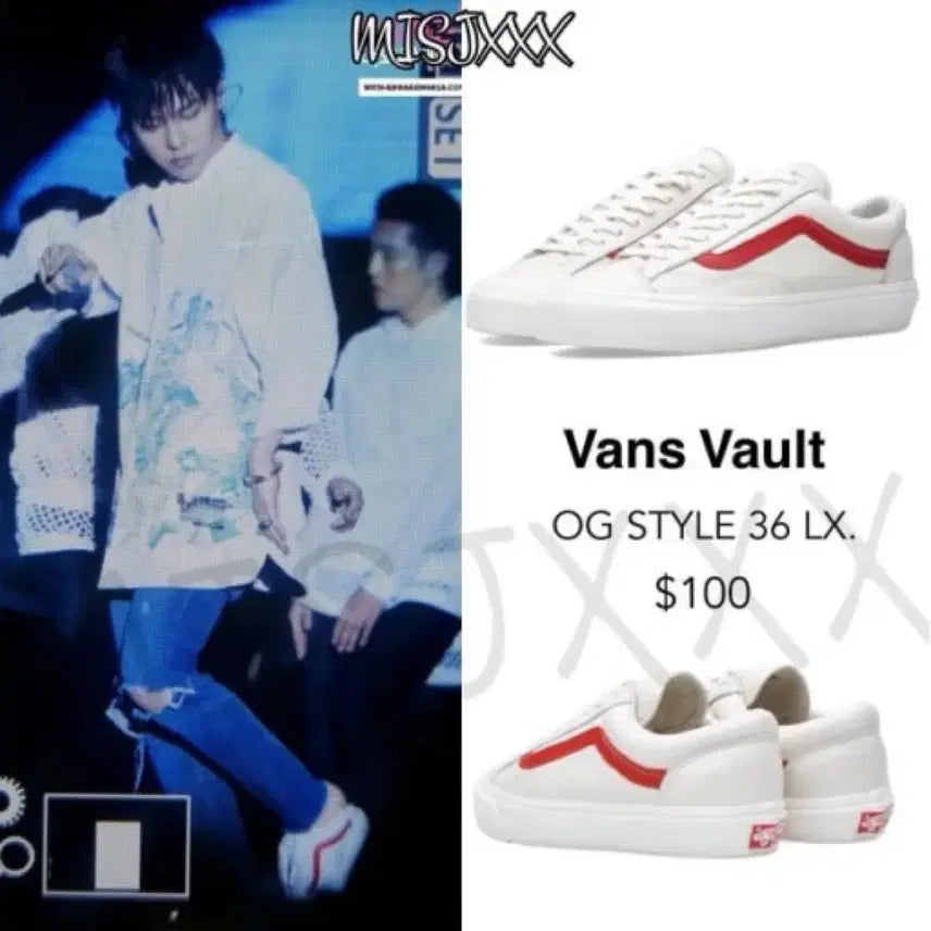 [BUNJANG] Vans Vault OG Style 36 LX Leather Shoes (Size 280) / 반스 볼트 OG 스타일 36 LX 레더 / 280