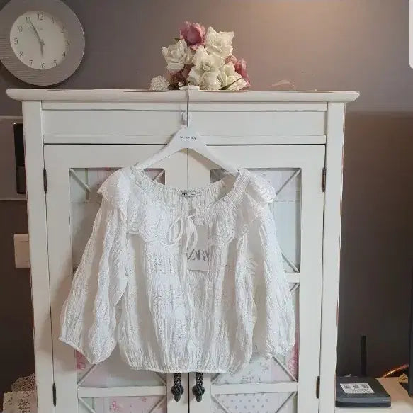[BUNJANG] Zara Blouse (Size 55-66) / 자라 블라우스/55~66  새상품
