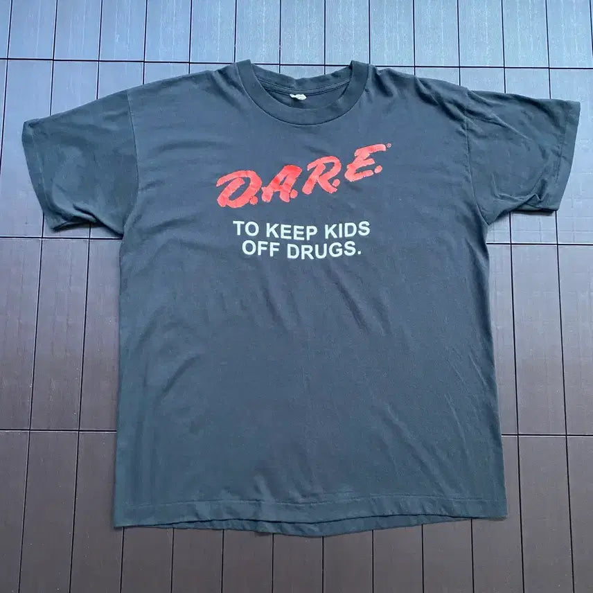[BUNJANG] 80s DARE T-Shirt XL Vintage / (XL) 80s 빈티지 DARE 티셔츠