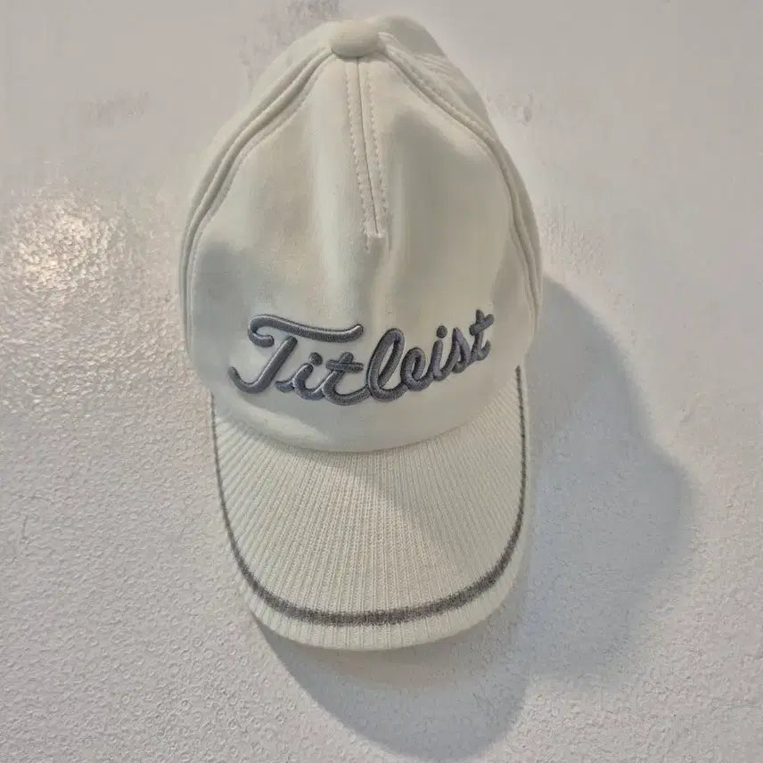 [BUNJANG] Titleist Golf Cap White / 타이틀리스트 골프캡 화이트 가57