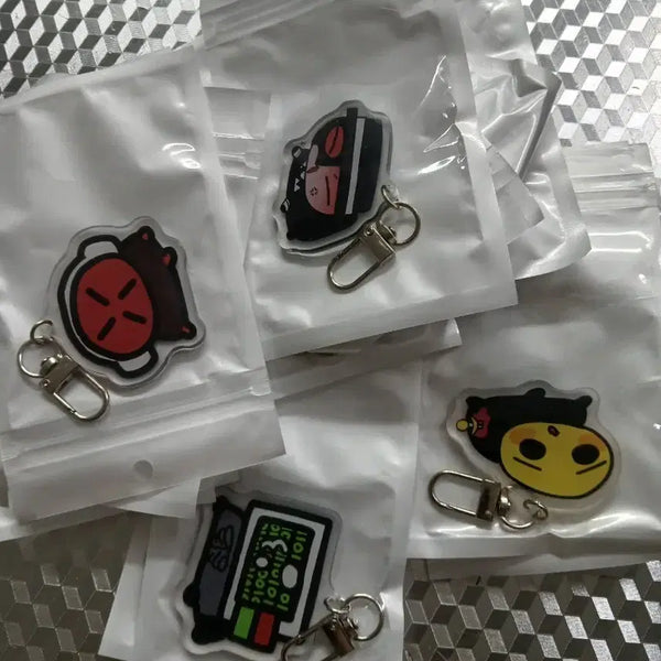 [BUNJANG] Roblox Die of Death Acrylic Keyring / 로블록스 다이오브데스 다오데 아크릴 키링