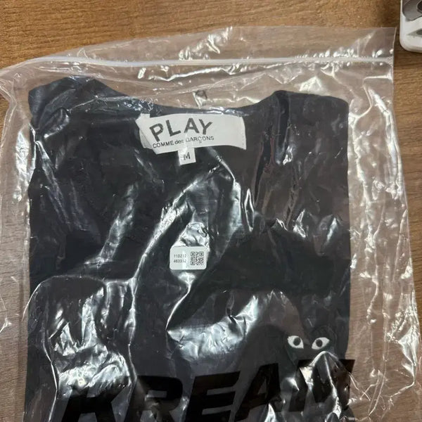 [BUNJANG] Comme des Garçons PLAY Black Shirt Medium / 꼼데가르송 플레이 셔츠 블랙 M