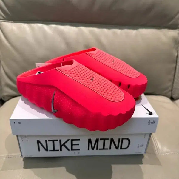 [BUNJANG] Nike Mind 001 Special Closed Toe Slippers - Men's Red / 나이키 마인드 001 아니오 스페셜 기능 클로즈드 토 슬리퍼 남성 레드