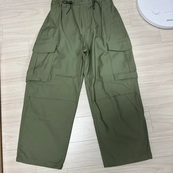 [BUNJANG] Songzio Homme Cargo Pants Khaki 82 / 송지오옴므 카고 팬츠 카키 82