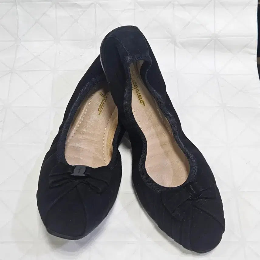[BUNJANG] Salvatore Ferragamo Suede Ballet Flats Size 7 / 마이 페레가모 스웨이드 플랫 슈즈
