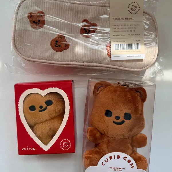[BUNJANG] Pureureum Design Cupid Bear Bundle Set / 푸르름디자인 큐피트곰 세트 일괄
