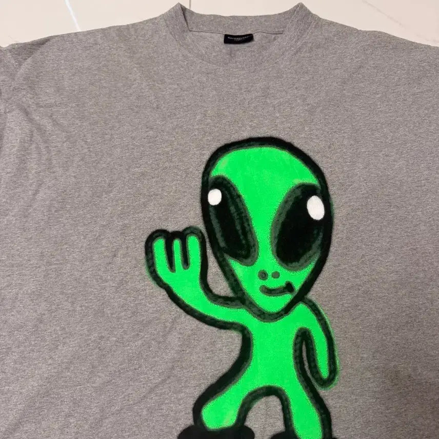 [BUNJANG] Balenciaga Alien Sleeveless T-Shirt Size 4 / [4]Balenciaga 발렌시아가 외계인 민소매 티셔츠