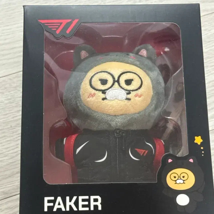 [BUNJANG] T1 Faker Chunsik Keyring Plush / T1춘식이 페이커 키링 인형
