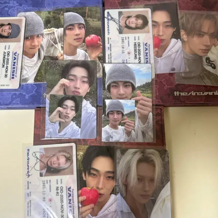 [BUNJANG] ENHYPEN The Sin: Vanish Album Fugitive Version Bundle Set (Jay, Jake, Sunghoon Versions) + Weverse Shop POB / 엔하이픈 enhypen the sin:vanish 앨범 도망자버전 풀셋 일괄 급처(정원,희승,니키 버전)+위버스샵 특전