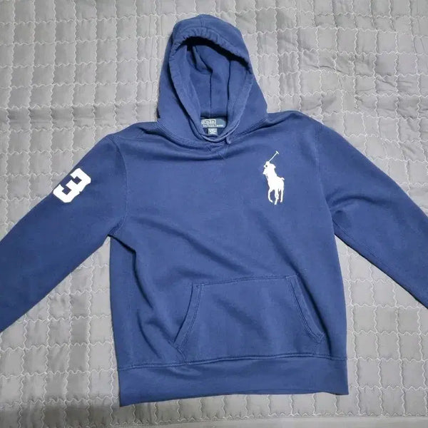 [BUNJANG] Polo Ralph Lauren Big Pony Navy Hoodie (Size L) / L 사이즈 폴로 랄프로렌 빅포니 네이비 후드