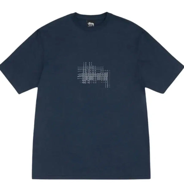 [BUNJANG] Stussy Reflected T-Shirt Navy L / 스투시 리프랙티드 티셔츠 네이비 L
