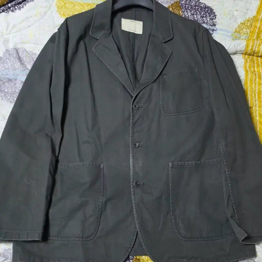 [BUNJANG] E Potter Washed Sports Jacket Charcoal Size 4 / 포터리 워시드 스포츠 자켓 차콜 4사이즈 판매