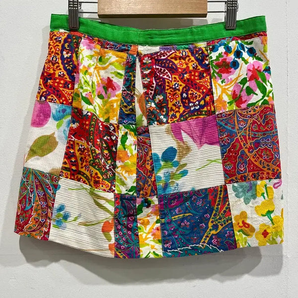 [BUNJANG] Ralph Lauren Patchwork Skirt Size S / 랄프로렌 패치워크 스커트 S 정품