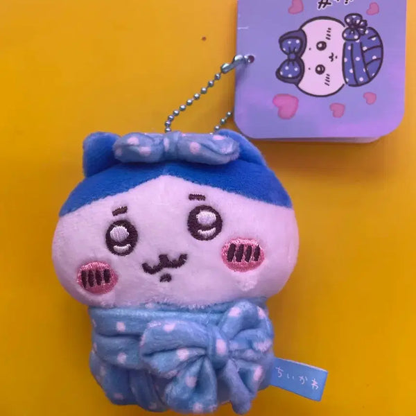 [BUNJANG] Cheekawa Hachiware Plush Keychain - Blue / (새상품) 먼작귀 치이카와 하치와레 인형 키링 블루