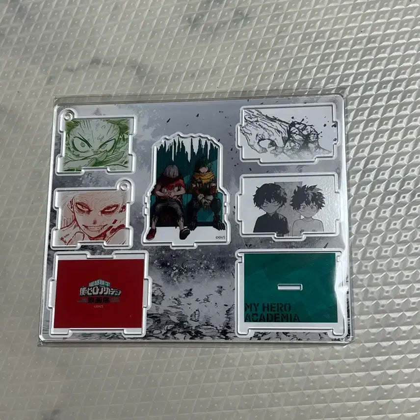 [BUNJANG] My Hero Academia Art Exhibition Deku & Tomura Acrylic Stand / 히로아카 원화전 아크릴 데쿠+토무라