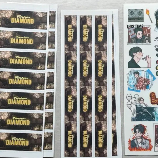 [BUNJANG] SEVENTEEN MV Masking Tape & Stickers / 세븐틴 뮤비 마스킹테이프 마테 아타카 스티커