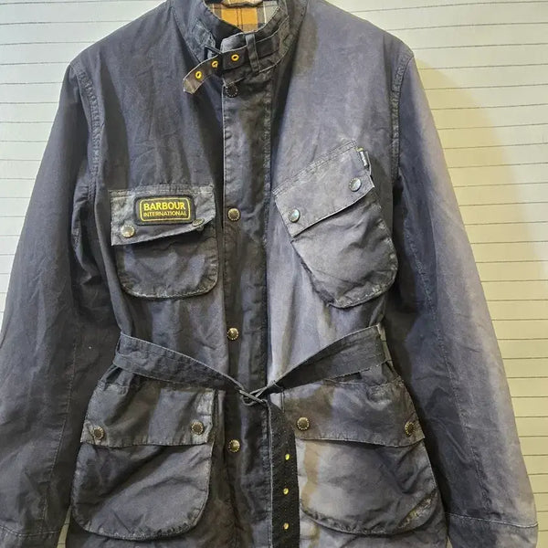 [BUNJANG] Barbour International Wax Quilted Jacket / 바버 인터내셔널 왁스 자켓 퀼팅