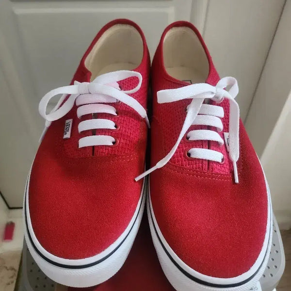 [BUNJANG] Vans Authentic Racing Knit Sneakers / (새제품) 반스 어센틱 레이싱 니트