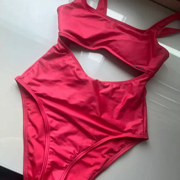 [BUNJANG] Calvin Klein Monokini Swimsuit / 캘빈클라인 모노키니 수영복