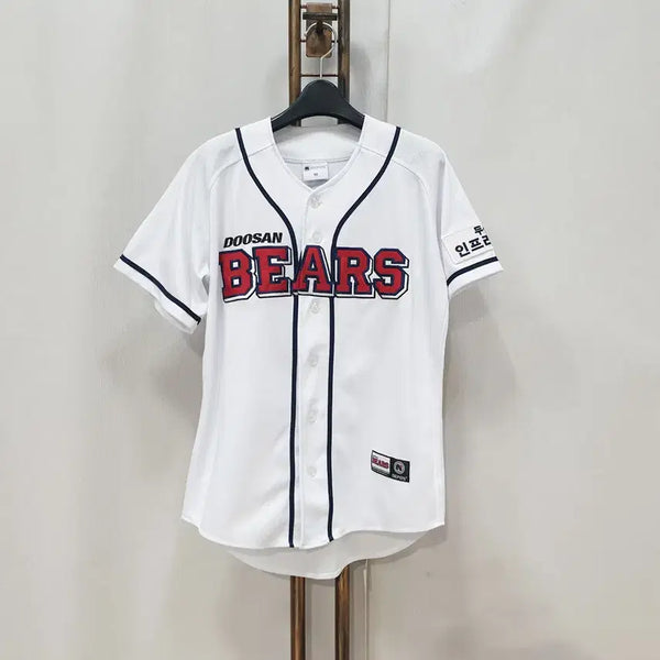 [BUNJANG] Doosan Bears Lee Young-ha Marked Nephos Baseball Jersey (Size 90) / (JJ30832)두산베어스 이영하 마킹 네포스 유니폼 90
