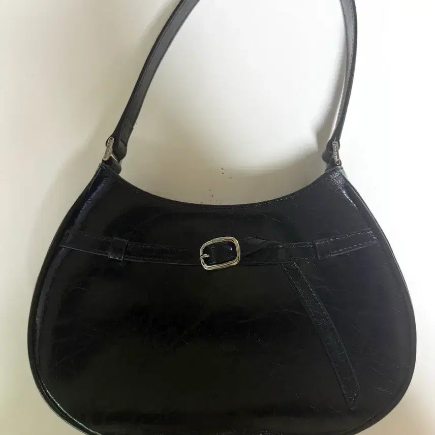 [BUNJANG] Abra-moa Hobo Bag Black / 아비에무아 호보백 블랙