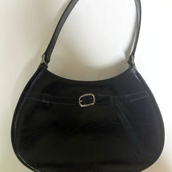 [BUNJANG] Abra-moa Hobo Bag Black / 아비에무아 호보백 블랙