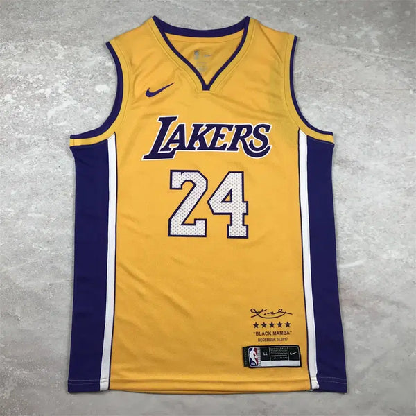 [BUNJANG] Kobe Bryant Lakers #24 Home Basketball Jersey / 코비 24번 레이커스 홈 유니폼 NBA  농구 셔츠 SIZE S-XXL