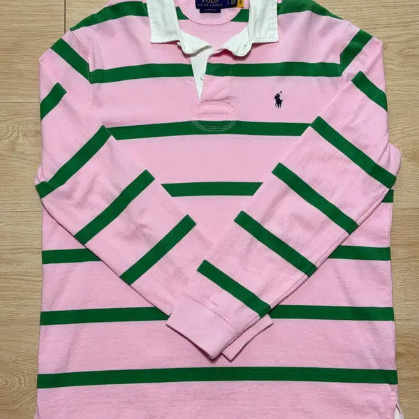 [BUNJANG] Polo Ralph Lauren Striped Rugby T-Shirt (L) / 폴로 랄프로렌 스트라이프 럭비티셔츠(L사이즈)