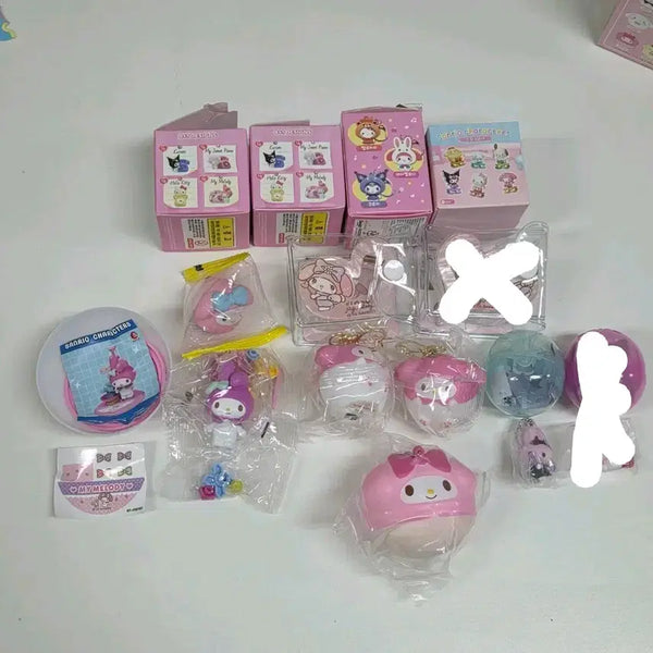 [BUNJANG] Sanrio My Melody Random Figure Keyring / 산리오 마이멜로디 굿즈 랜덤 피규어 키링