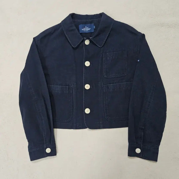[BUNJANG] Saint James Ami Cropped Jacket / 세인트제임스 Ami 크롭 자켓 급처