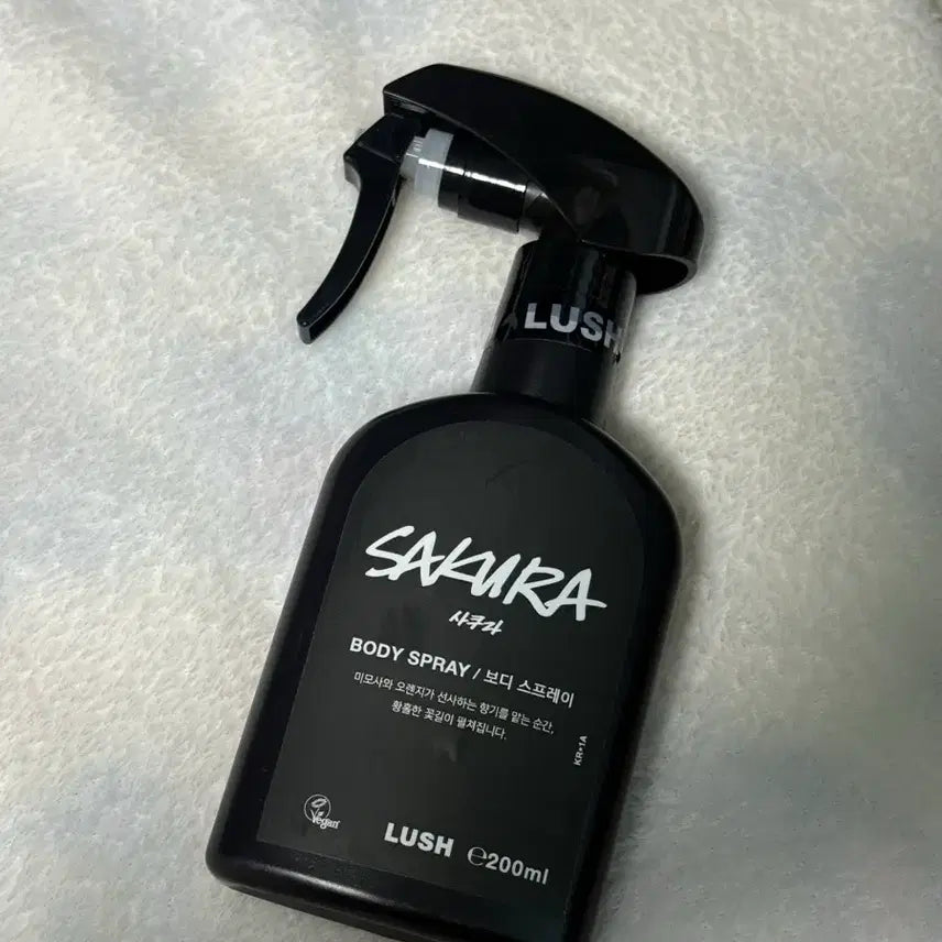 [BUNJANG] Lush Sakura Body Spray 200ml / 러쉬 사쿠라 바디 스프레이 200ml