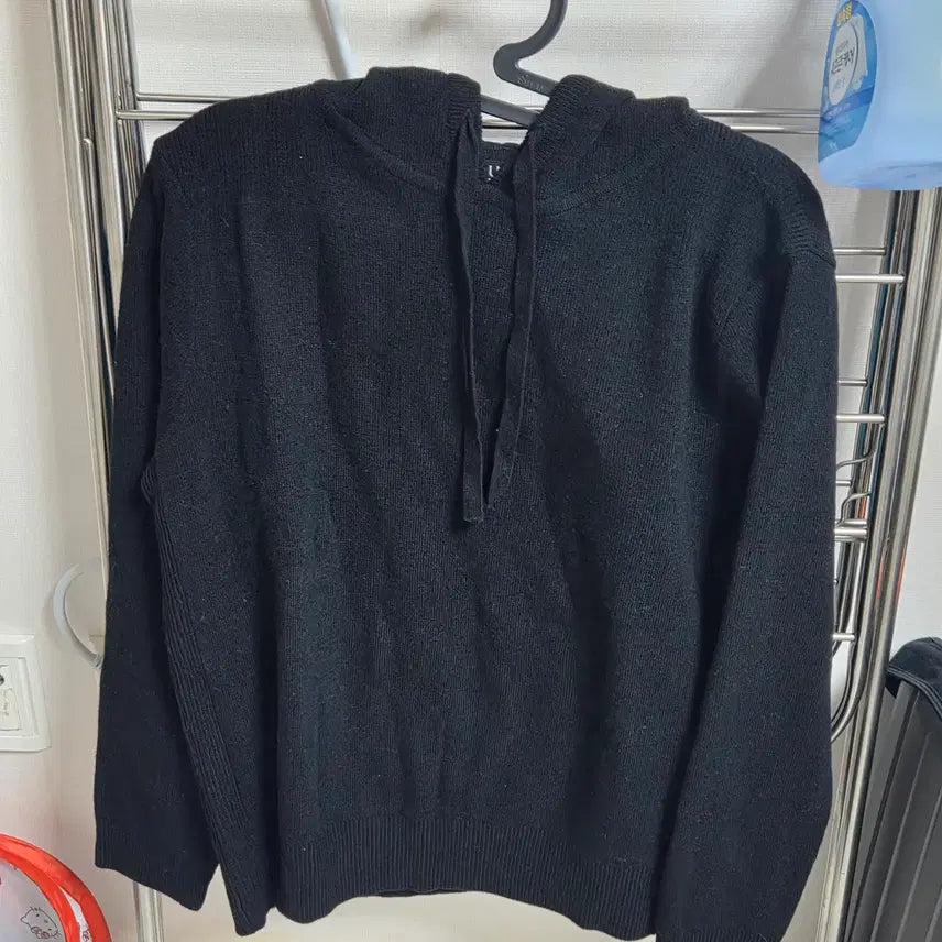 [BUNJANG] Unit Hooded Knit Hoodie / 유닛 후드니트 후드티 에이블리 교환 교신