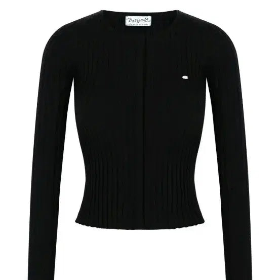 [BUNJANG] Pale Jade 2025 Snap Button Cardigan Black / 페일제이드 맥 가디건 2025 스냅버튼 블랙