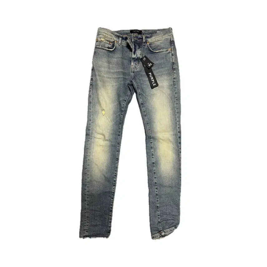 [BUNJANG] Purple Brand Black Label Limited Edition P001 Indigo Light Denim Jeans / 퍼플브랜드 [32] 블랙 라벨 한정판 P001 인디고 라이트 데님 진