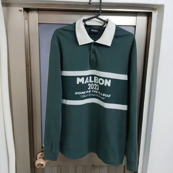 [BUNJANG] Malbon Golf Men's Long Sleeve Golf Wear M / 말본골프 남성95 춘추