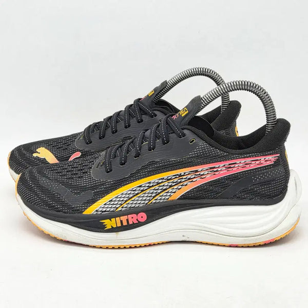 [BUNJANG] Puma Velocity Nitro 3 Black Sun Stream Women's Running Shoes (235) / 푸마 벨로시티 나이트로 3 블랙 선 스트림 (235)