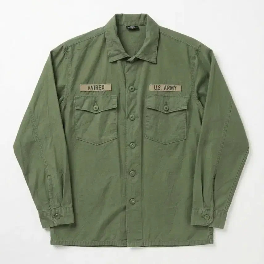 [BUNJANG] AVIREX U.S. ARMY Work Shirt XL / AVIREX U.S. ARMY 워크셔츠 XL