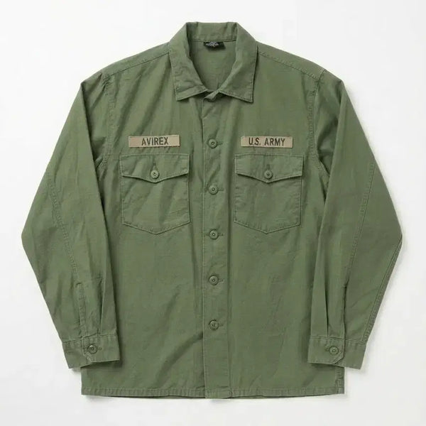 [BUNJANG] AVIREX U.S. ARMY Work Shirt XL / AVIREX U.S. ARMY 워크셔츠 XL