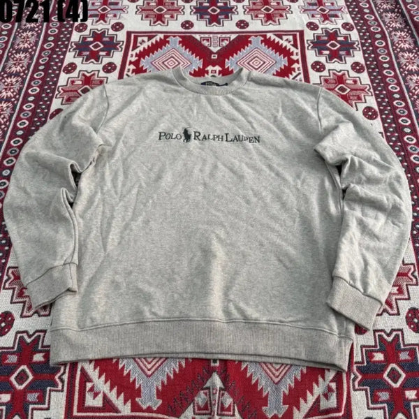 [BUNJANG] Polo Ralph Lauren Sweatshirt - Grey / 폴로 랄프로렌 맨투맨 그레이