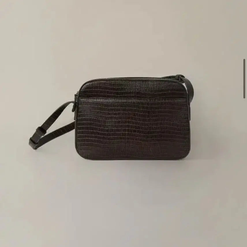[BUNJANG] Nothing Written Lizard Postbag Brown / 낫띵리튼 리자드 포스트백 브라운