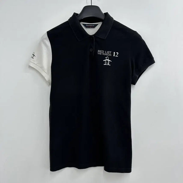 [BUNJANG] Munsingwear Women's Short Sleeve Polo T-Shirt Size XL / 105 먼싱웨어 골프 여자 반팔 카라티