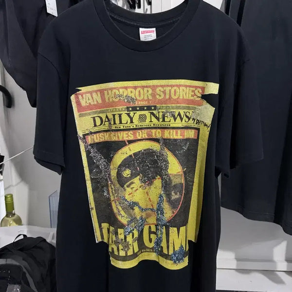 [BUNJANG] Supreme Dash Snow Collaboration Short Sleeve T-Shirt / 슈프림 대쉬스노우 콜라보 반팔