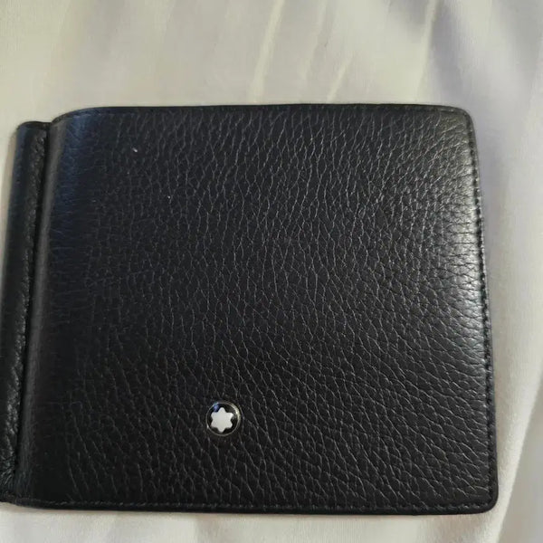 [BUNJANG] Montblanc Money Clip Wallet Black / 몽블랑 머니클립 지갑 블랙