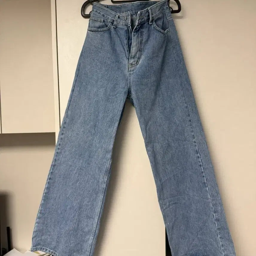 [BUNJANG] Men's Wide Fit Jeans / [실착1회] 남자와이드팬츠 남자팬츠 남자바지 남자일자핏바지 남자청바지