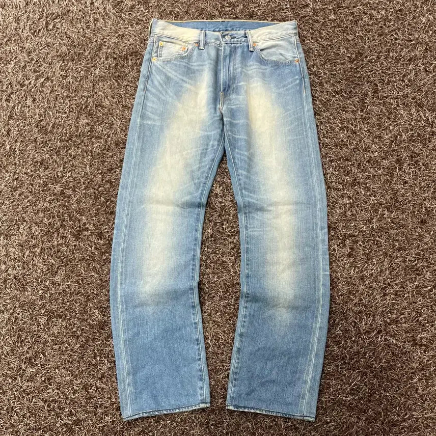 [BUNJANG] Levi's 505 Washed Denim Straight Fit Pants / 30 리바이스 505 스트레이트 워싱 데님 팬츠