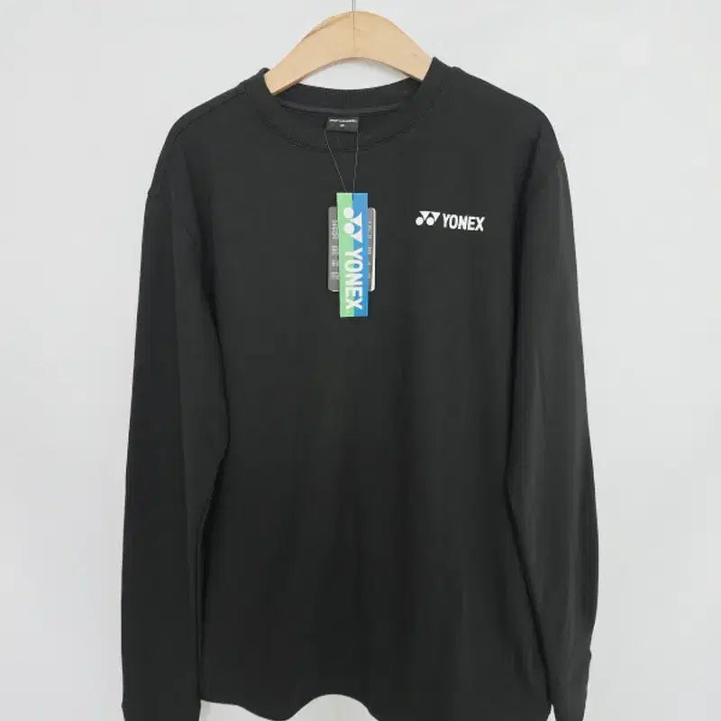 [BUNJANG] YONEX Black Long Sleeve T-Shirt Size 85 / 새상품 요넥스 블랙 여성 긴팔 티셔츠 85