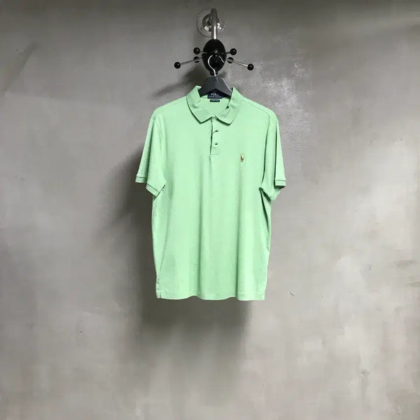 [BUNJANG] Polo Ralph Lauren QR Pique Short Sleeve Polo Shirt Green L / 폴로 랄프로렌 QR PK 반팔 카라티 그린 L